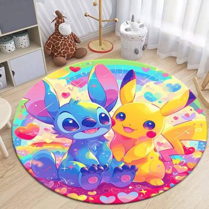 Runder Pikachu Teppich in vielen Motiven – Bild 3
