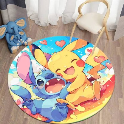 Runder Pikachu Teppich in vielen Motiven – Bild 5