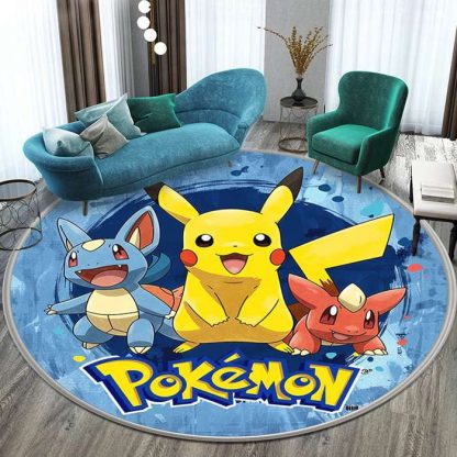 Runder Pikachu Teppich in vielen Motiven – Bild 6