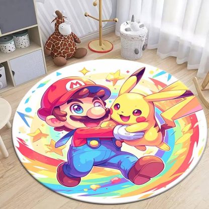 Runder Pikachu Teppich in vielen Motiven – Bild 9
