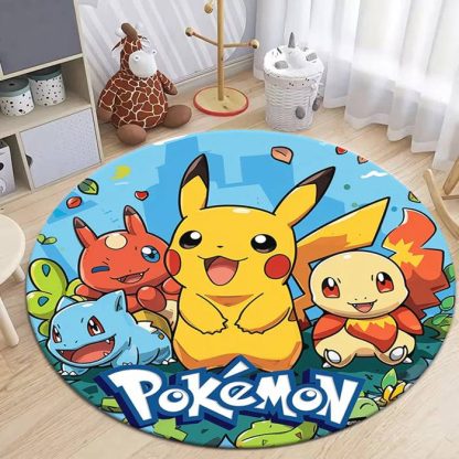 Runder Pikachu Teppich in vielen Motiven – Bild 11