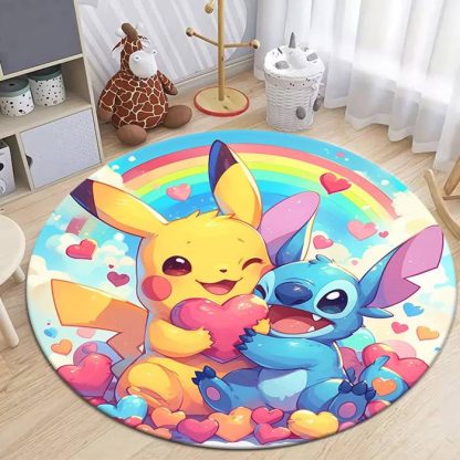 Runder Pikachu Teppich in vielen Motiven – Bild 14