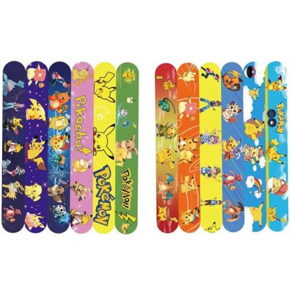 3, 6 oder 12 Stk. Pokemon Armbänder für Kinder – Bild 5