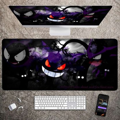 Pokemon Gengar XXL Gaming Mauspad Mausmatte – Bild 7