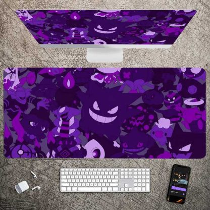 Pokemon Gengar XXL Gaming Mauspad Mausmatte – Bild 9