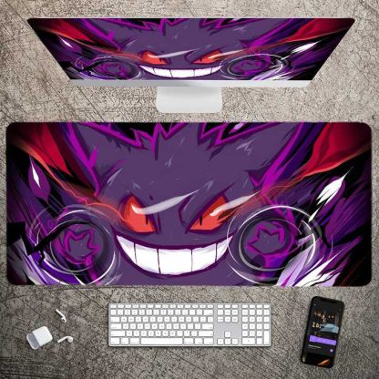 Pokemon Gengar XXL Gaming Mauspad Mausmatte – Bild 11