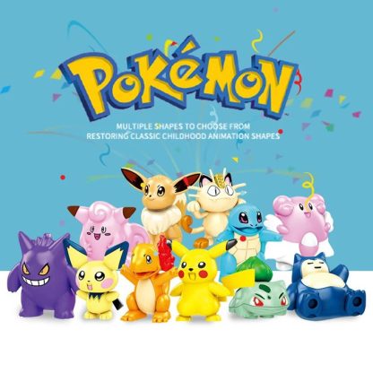 11er Set Pokemon Figuren Klemm-Baustein Mini Fiiguren – Bild 2