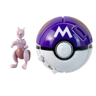 Pokemon Meisterball mit Mewtu Figur