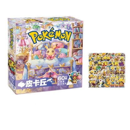 Niedliche Pokemon oder Evoli Aufkleber Sticker in Geschenkbox – Bild 5