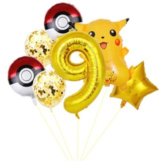 Pokemon Pikachu Happy Birthday Luftballons Geburtstags Dekoration