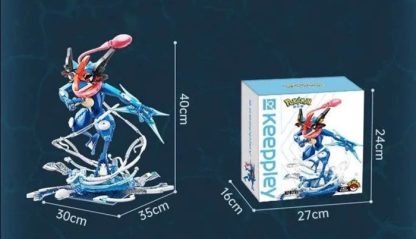 Glurak Charizard X oder Quajutsu Greninja Baustein Spielzeug Set – Bild 7