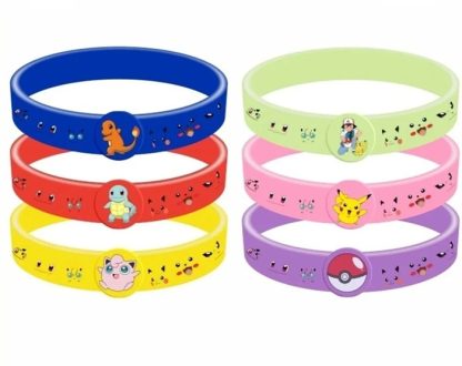 12 Stk. Kinder Armbänder mit Pikachu Motiven – Bild 6