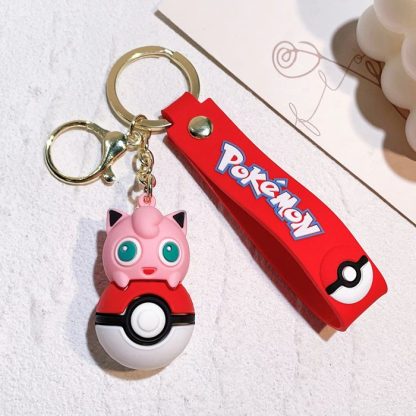 Pokeball mit Pokemon Figur Schlüsselanhänger Keychain – Bild 9