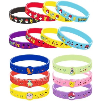 12 Stk. Kinder Armbänder mit Pikachu Motiven – Bild 7