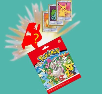 24 Stk. Pokemon Pikachu Blind Tüten in Geschenk-Box mit je 1x Figur und 3x Karten – Bild 4