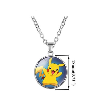 Halskette oder Ring mit Pokemon Anhänger – Bild 3
