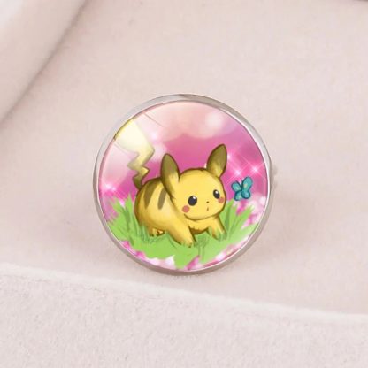 Halskette oder Ring mit Pokemon Anhänger – Bild 9