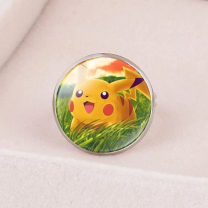 Halskette oder Ring mit Pokemon Anhänger – Bild 11