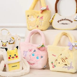 Pokemon 2in1 Plüsch Handtaschen - viele Motive