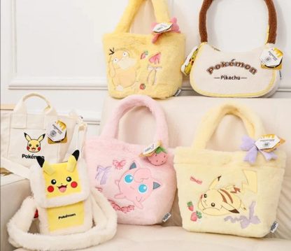 Pokemon 2in1 Plüsch Handtaschen - viele Motive