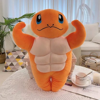 Gym Muskel Pokemon Plüschtiere - Enton, Bisasam oder Glumanda – Bild 3