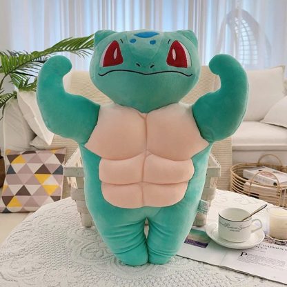 Gym Muskel Pokemon Plüschtiere - Enton, Bisasam oder Glumanda – Bild 5