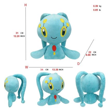 Manaphy Stofftier Plüsch Pokemon (ca. 30cm) – Bild 2