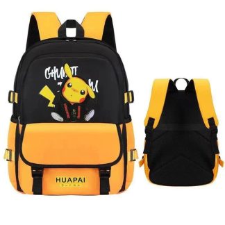 Multifunktionaler Schulranzen mit Pikachu Motiven