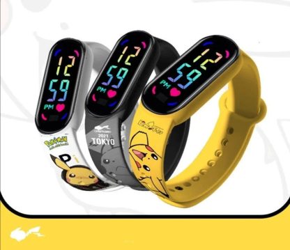 Pikachu Kinder Armbanduhren mit Farb Display