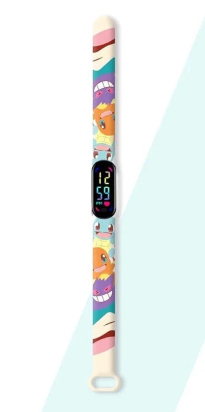 Pikachu Kinder Armbanduhren mit Farb Display – Bild 4