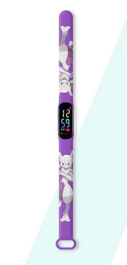 Pikachu Kinder Armbanduhren mit Farb Display – Bild 8