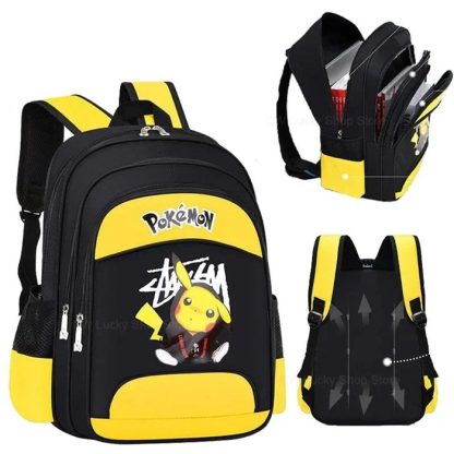 Pikachu Schulranzen in 3 verschiedenen Farben und Größen – Bild 3