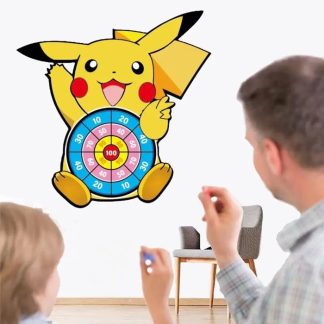 Pokémon Kinder Dartspiel - Pikachu, Schiggy, Glumanda und Pummeluff