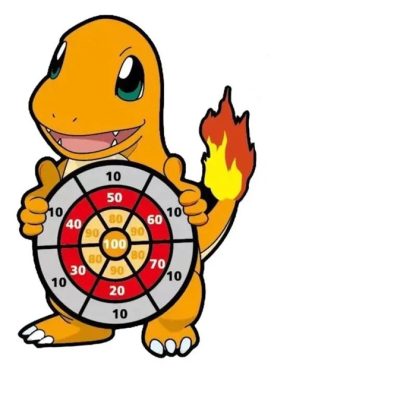 Pokémon Kinder Dartspiel - Pikachu, Schiggy, Glumanda und Pummeluff – Bild 12
