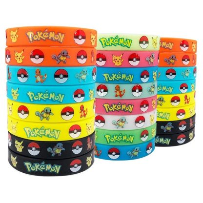 Pokemon Armbnänder für Kinder (4 oder 6 Stk. im Set) – Bild 2