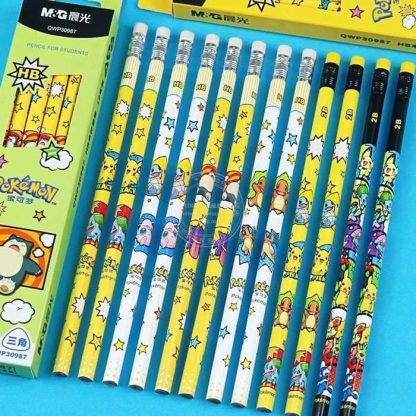 12 Stk. Pokemon Pikachu Bleistifte – Bild 6