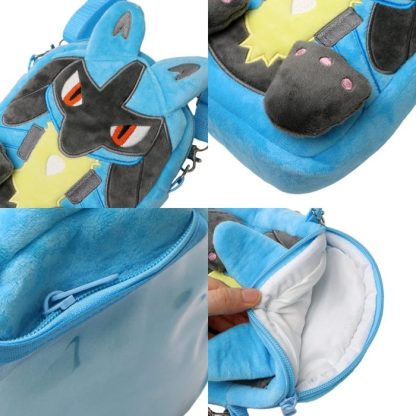Mimigma, Lucario oder Bauz Plüschige Umhängetaschen (ca. 20cm) – Bild 10
