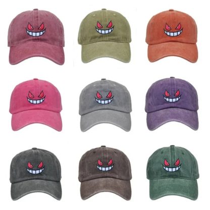 Pokemon Gengar Mütze Baseball Cap in zwei Farben – Bild 4
