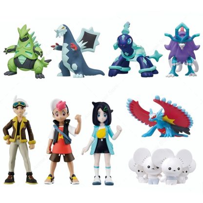 Pokemon Figuren Friede, Roy, Liko, Iron Thorns, Roaring Moon, Walking Wake, Terapagos, Baxcalibur oder Maushold