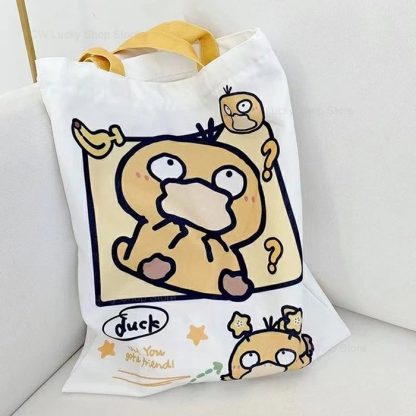Praktische Stoff Tragetasche mit Pokemon Motiv