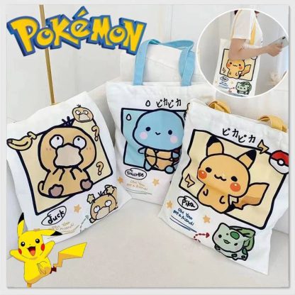 Praktische Stoff Tragetasche mit Pokemon Motiv – Bild 2