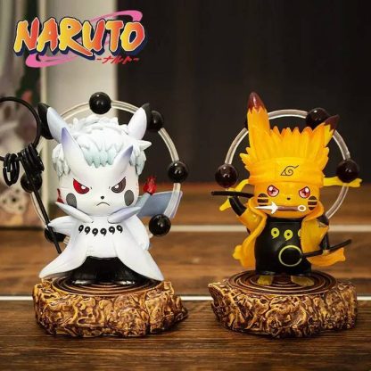 Pikachu Anime Figuren - Naruto Ninja Obito Madara Kakashi Sasuke und andere - viele Motive – Bild 3
