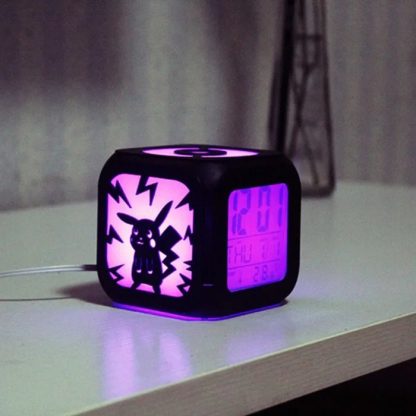 Pokemon Pikachu LED Nachtlicht Wecker – Bild 2