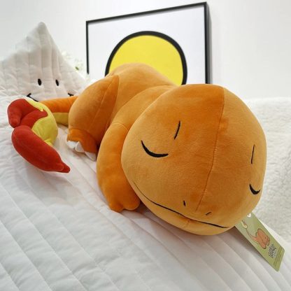 Lieblicher schlafendes Glumanda Plüsch Pokemon (ca. 33cm) – Bild 2