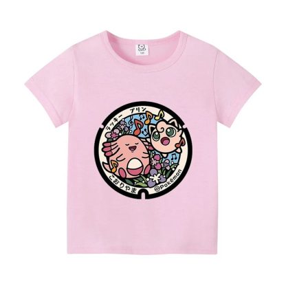 Bunte Kinder T-Shirts mit Pokemon Motiven – Bild 3