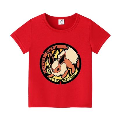 Bunte Kinder T-Shirts mit Pokemon Motiven – Bild 5
