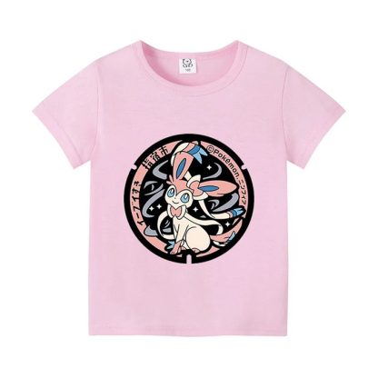 Bunte Kinder T-Shirts mit Pokemon Motiven – Bild 9