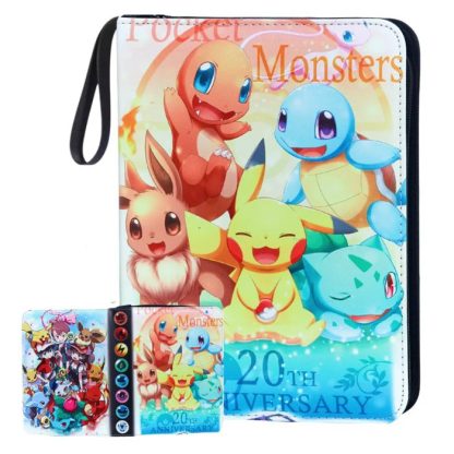 Stabiles Sammelalbum in vielen Motiven für 400 Pokemon Karten – Bild 2