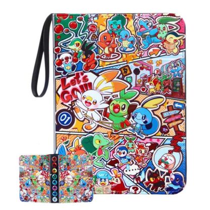 Stabiles Sammelalbum in vielen Motiven für 400 Pokemon Karten – Bild 6