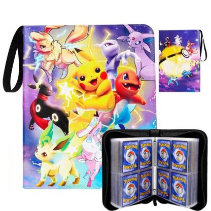 Stabiles Sammelalbum in vielen Motiven für 400 Pokemon Karten – Bild 10
